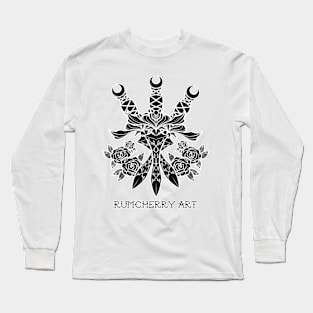 3 daggers (alt. black) Long Sleeve T-Shirt